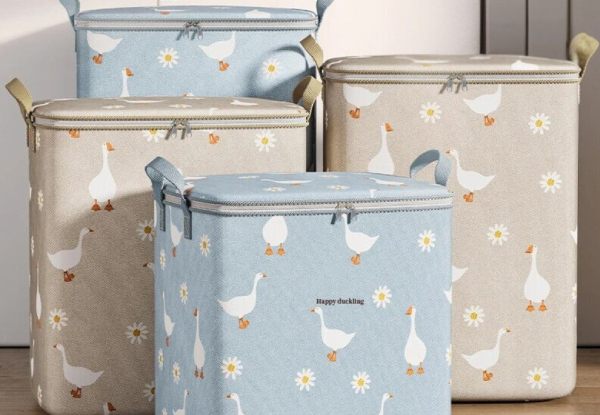 Foldable Water-Resistant Storage Bag Organiser - Available in Two Colours & Three Sizes