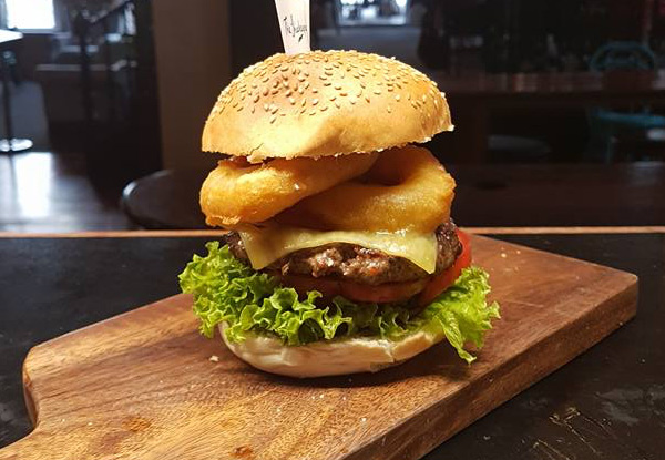 Any Shakespearean Burger with 500ml Premium Craft Beer Per Person - Option for Two Available
