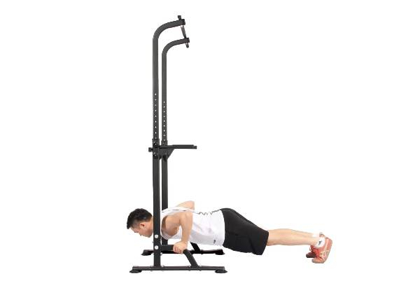 Adjustable Pull-Up Workout Station