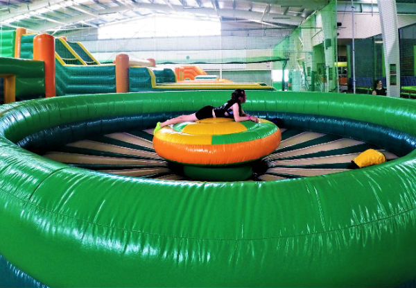 One Entry Into Mission: Inflatable - Option for Two Entries -  Valid Sundays Only at both Wellington & Hutt Park Locations