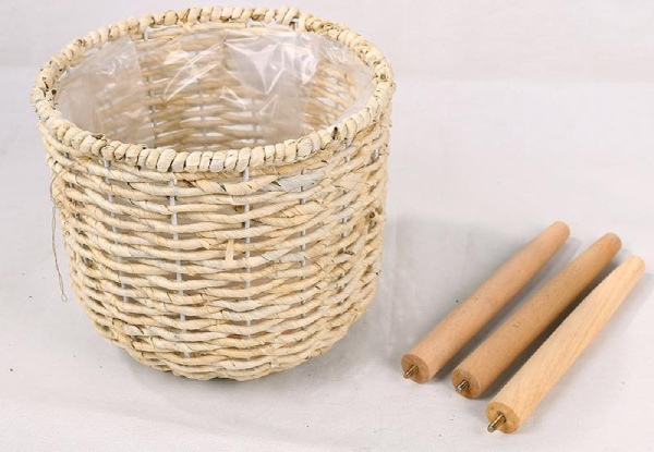 Rope Woven Plant Pot - Three Sizes Available