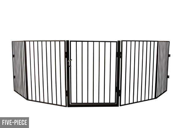 Metal Fireplace Safety Fence - Three Options Available (Essential Item)