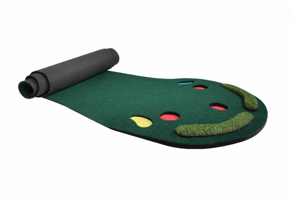 Centra 3M Portable Golf Mat Incl. Golf Ball & Putter