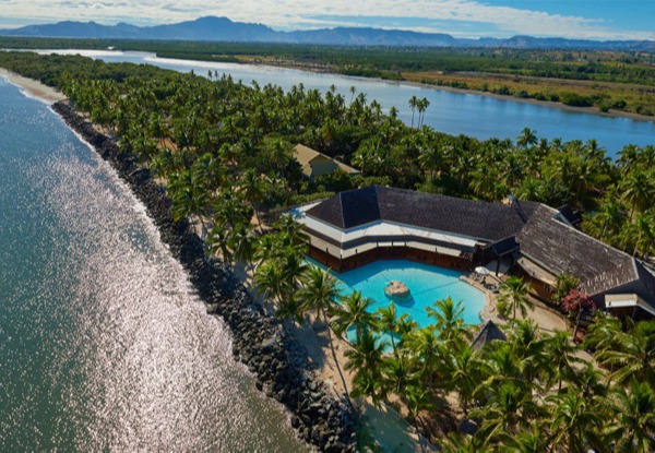 Per-Person, Twin-Share for a Five-Night Fijian Getaway incl. Return Airport Transfer, Daily Breakfast, Wifi & Access to Non-Motorised Water Sports
