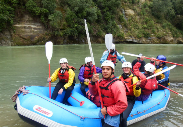 Two-Hour Family Rafting Tour with BBQ to Finish - Options for up to Eight People