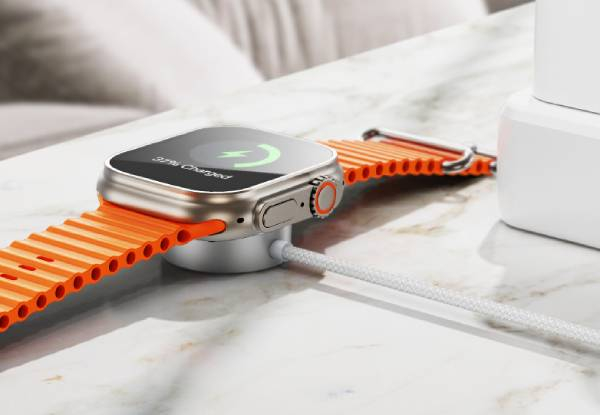 Titan Premium Wireless Charger Compatible with Apple & Samsung Watch 1.2m
