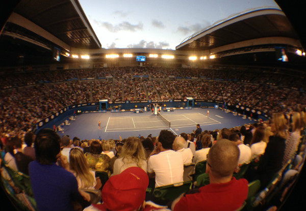 Per-Person, Twin-Share Three-Night Australian Open Tennis Fan Package incl. Accommodation & Three Match Tickets for Three Sessions