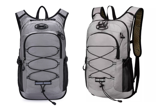 Lightweight Hiking Backpack with Reflective Sign - Available in Four Colours