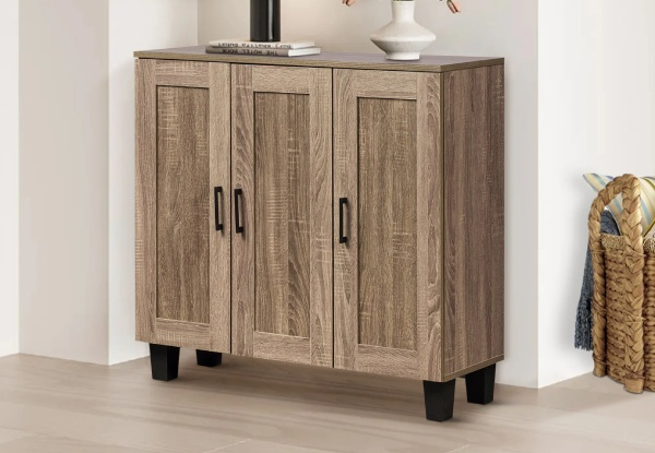 Johnson Rustic Style Shoe Cabinet - Two Options Available