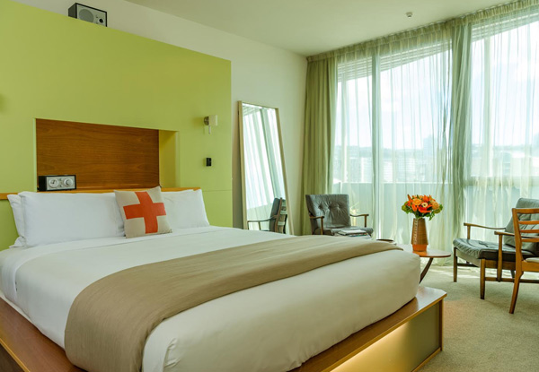 One-Night Wellington Boutique Getaway in a Superior Room incl. Breakfast & Wifi for Two People