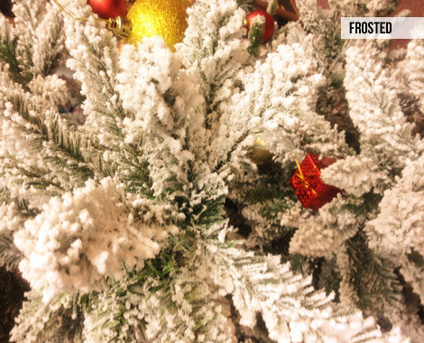 From $219 for an Artificial 7ft Green Christmas Tree or $309 for a 7.5ft Frosted Christmas Tree incl. Delivery