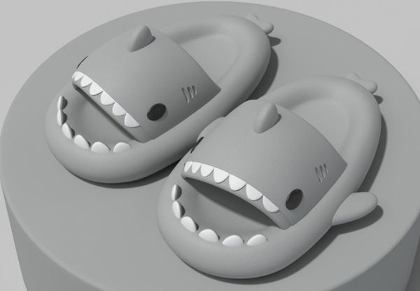 Kids Cute Shark Slippers - Six Colours Available
