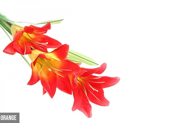 Solar Lily Light - Four Colours & Option for Two with Free Delivery