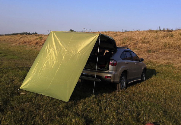 Car Awning Sun Shelter Tent - Available in Three Colours & Three Sizes