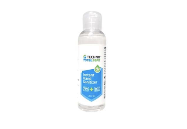 Techno TotalSafe Instant Hand Sanitiser - 2 Sizes Available & Option for 5, 10, or 20