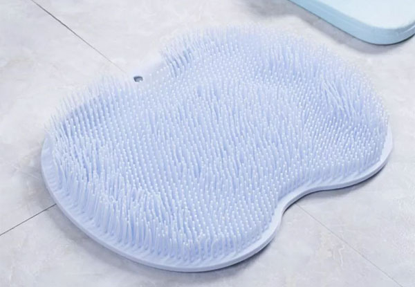 Silicone Bath Scrubber Pad - Five Colours Available