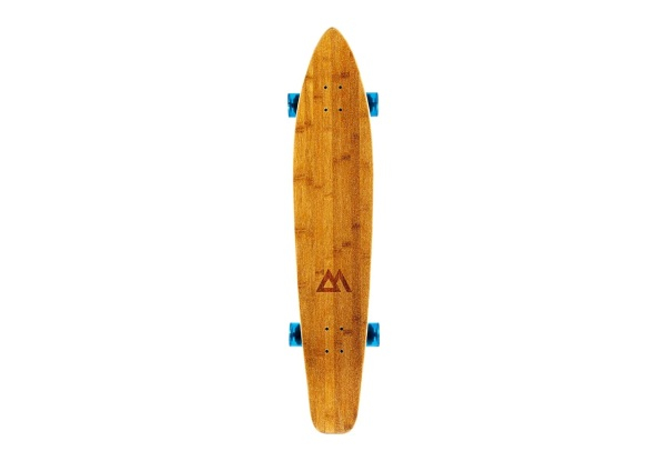 Magneto 44 inch Kicktail Cruiser Longboard Skateboard - Blue