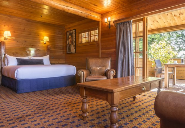 Two-Night Tongariro Crossing Accommodation Package for Two People at Powderhorn Chateau incl. Shuttle, Breakfast, Packed Lunch, Complimentary Parking, Pool Access, Early Check-In & Late Checkout - Option for Three Nights & Mid Week or Weekend Options