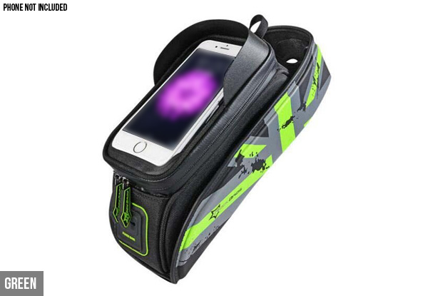 Rain Resistant Touch Screen Cycling Bag with Free Delivery