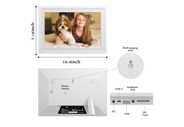 10.1 Inch Smart WiFi Digital Photo Frame