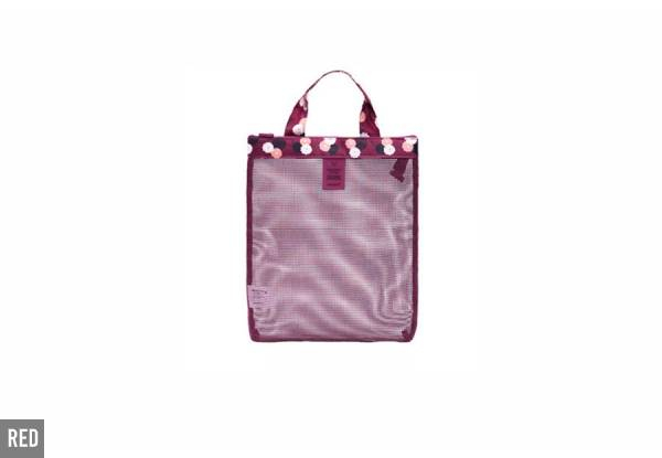Beach Organiser Bag - Four Colours Available & Option for Two with Free Delivery