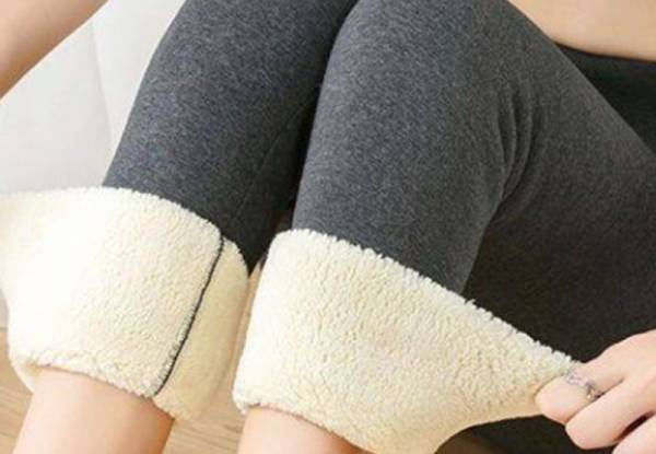 Fleece Lined Leggings - Two Colours & Four Sizes Available