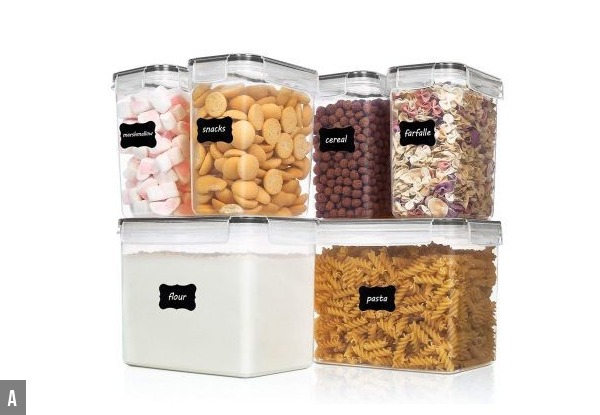 Set of Storage Canisters for Pantry Organisation - Three Options Available