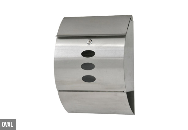 Stainless Steel Mailbox - Two Styles Available
