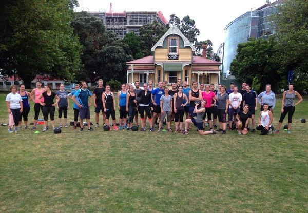 Five Weeks of Unlimited Outdoor Group Fitness Bootcamp Sessions - Nine Locations & Option for Two People