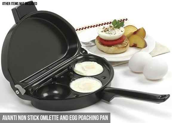 Avanti Egg Poacher Range - Five Options Available