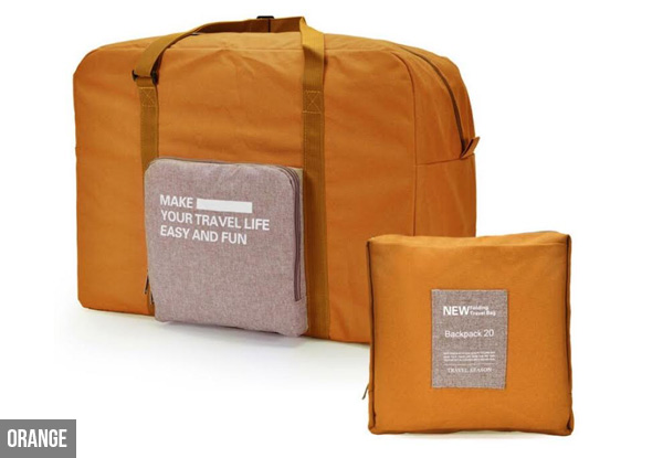 Foldable Travel Bag with Free Delivery- Four Colour Options Available