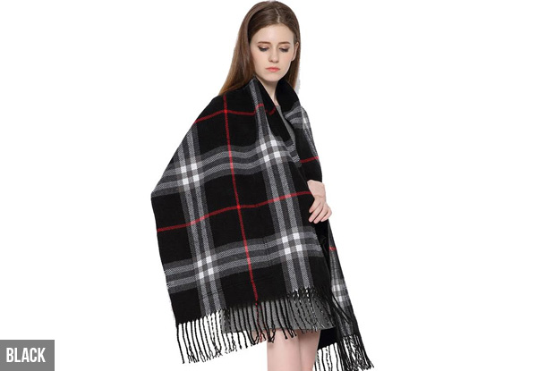 Blanket Scarf Wrap - Three Colours Available with Free Delivery
