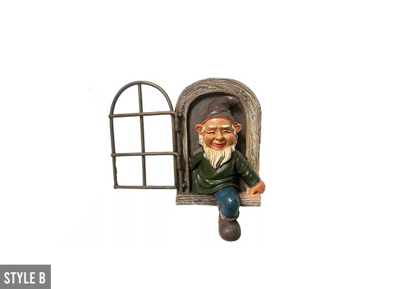 Outdoor Gnome Statue for Garden - Two Styles Available