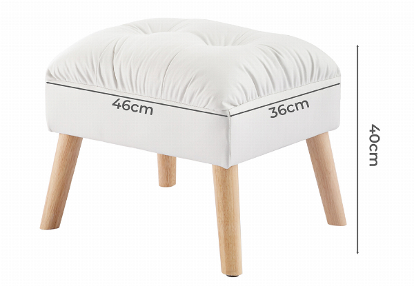 Levede Accent Footstool Chair