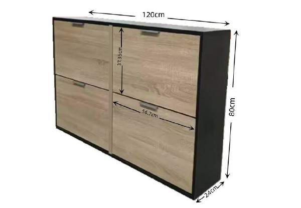 Four-Drawer Jona Shoe Cabinet