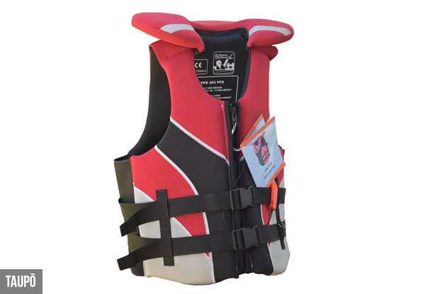 SafehaNZ Neoprene Life Jacket - Adult & Children Styles with Five Sizes Available