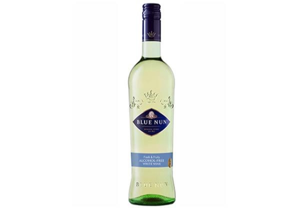 12-Pack Alcohol-Free Blue Nun Red Wine - Option for Alcohol-Free White Wine Available with Free Delivery