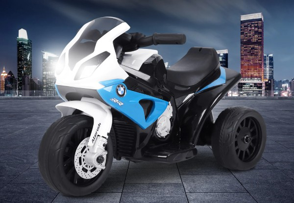 Kid's Electric Ride-On BMW Motorbike - Two Colours Available