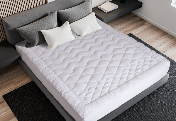 Royal Comfort 1200GSM Deluxe Seven-Zone Mattress Topper - Four Sizes Available