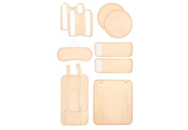 Nine Piece Castor Oil Wrap Belt Kit - Two Colours Available