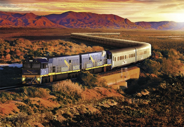 Per-Person Twin-Share Eight-Night Indian Pacific Rail Experience from Sydney to Perth with Rottnest Island incl. Flights, Meals & More