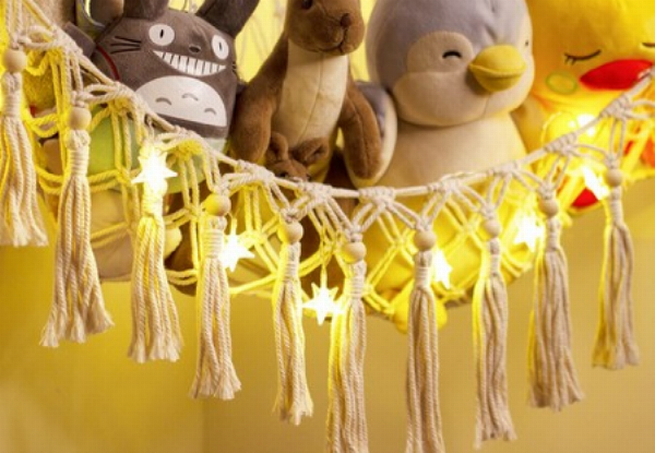 Toy Storage Hammock with LED Light