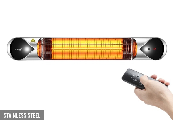 Maxkon 2500W Commercial Carbon Fibre Infrared Heater - Two Colours Available