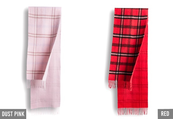 100% Australian Merino Wool Scarf Range - Three Styles & 12 Colours Available