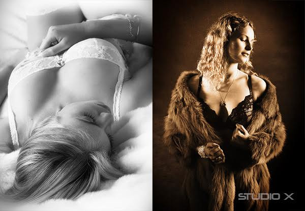 Two-Hour Glamour/Boudoir Photo Shoot incl. $150 Studio Credit for Album Images & $150 Studio Credit for Selected Wall-Mounted Images