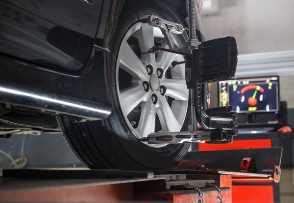 Wheel Alignment - Option for a Basic Lube Service, or Basic Service & Wheel Alignment