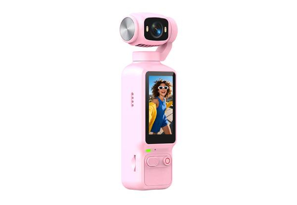 Extreme Pocket 360 Gimbal Vlogging Camera - Pink