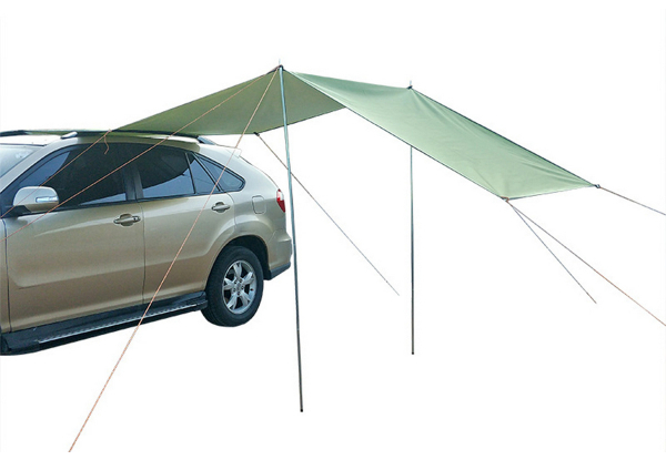 Car Awning Sun Shelter Tent - Available in Three Colours & Three Sizes