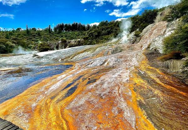 General Admission to Orakei Korako Geothermal Park & Cave - Option for Adult or Child Pass