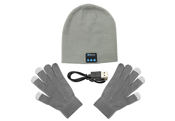 Hands-Free Audio Beanie - Two Colours Available & Option for Gloves